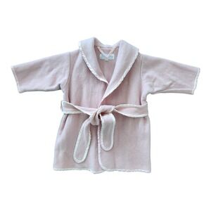 Rachel Riley Kids Wool Cashmere Blend Pink Light Coat Size‎ 12 Trim Detail